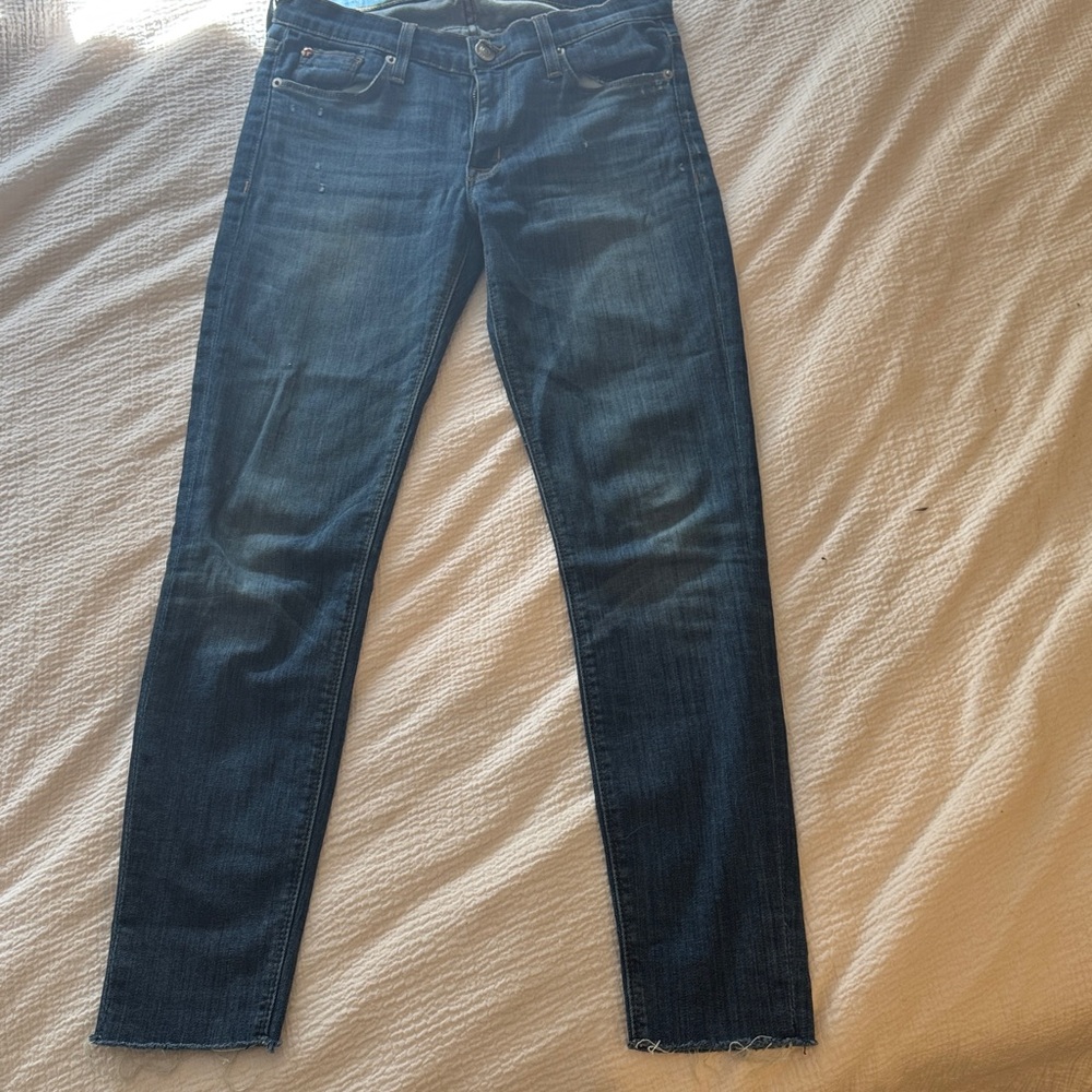 Hudson low rise Dark Blue Denim Jeans